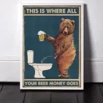 S019-Funny-Bear-drinks-wall-Poster-Slogan-print-canvas-art-Home-decor.jpg_220x220.jpg_(2)