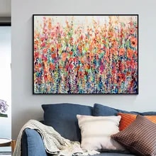 S208-1-Piece-of-Spring-Prosperity-Canvas-Wall-Art-Print-Floral-Home-Decoration-Artwork-Framel(2)