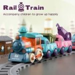 Electric-Train-Toy-Set-Car-Railway-Tracks-Light-and-Sound-Locomot(2)