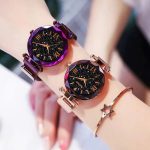 Reloj-Mujer-Luxury-Starry-Sky-Women-Watches-Magnetic-Mesh-Belt-Band-Watch-Wo